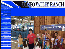 Tablet Screenshot of cuneovalleyranch.com